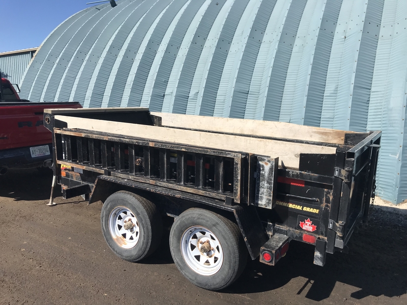 Cargo, Utility Trailers  2021 Miska 3.5 Ton GD Dump Trailer - AS-IS Photo